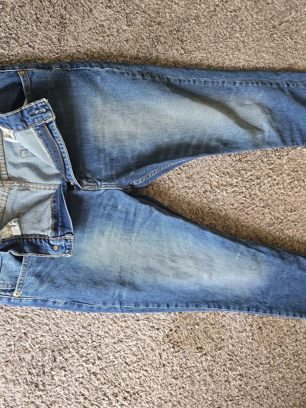 511 Levi's Men's Slim Jeans 38x32 in Medium Blue Wash